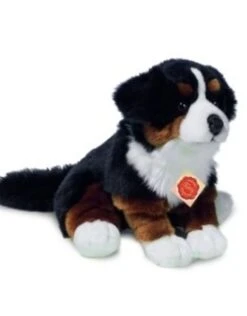 Hermann Teddy Hond BernerSennen Zittend