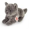 Hermann Teddy Knuffel Muis Grijs 9 Cm