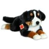 Hermann Teddy Knuffel Berner Sennenhond Liggend
