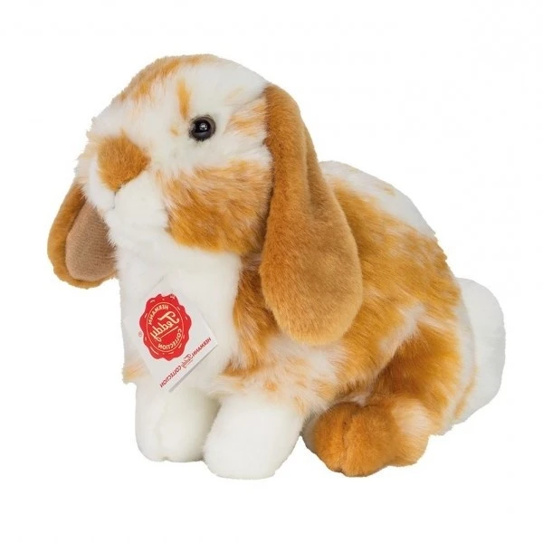 Hermann Teddy Knuffel Haas Zittend Lichtbruin - Afbeelding 2