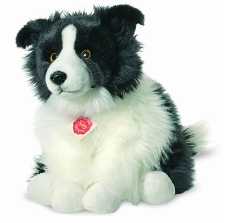 Hermann Teddy Knuffel Hond Border Collie - Afbeelding 2