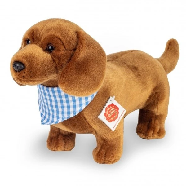 Hermann Teddy Knuffel Hond Teckel Staand - Afbeelding 2