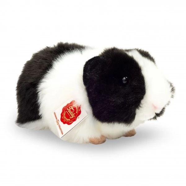 Hermann Teddy Knuffel Cavia Zwart Wit - Afbeelding 2