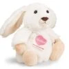 Hermann Teddy Knuffel Konijn Poppi Wit