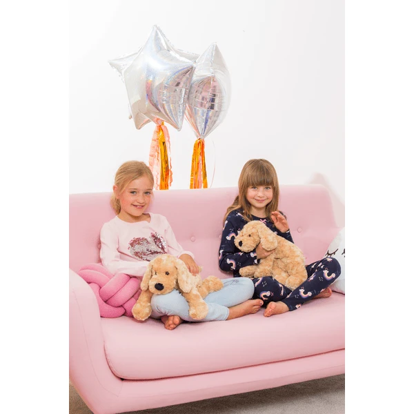 Teddy HERMANN 40cm Slanke Teddy Hond Beige - Afbeelding 2