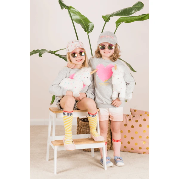 Teddy HERMANN ® Eenhoorn Sterrenstof 30 Cm - Afbeelding 4