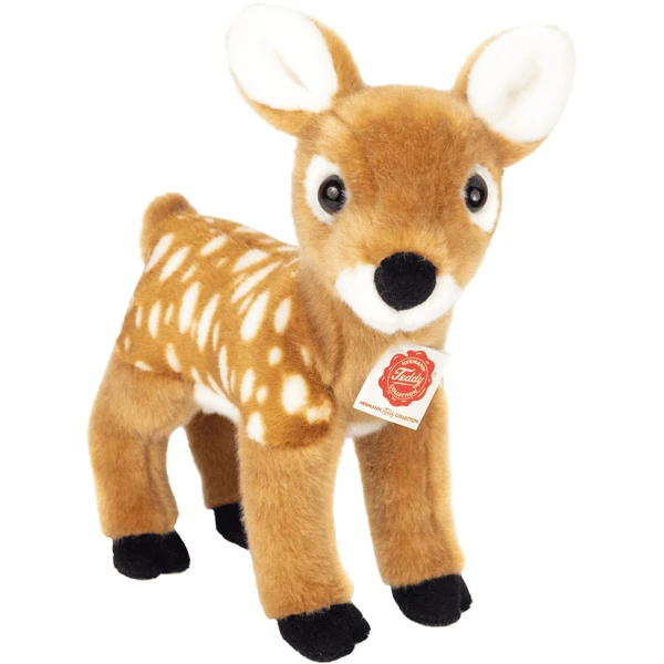 Teddy HERMANN ® Fawn Staand Licht Bruin, 25 Cm