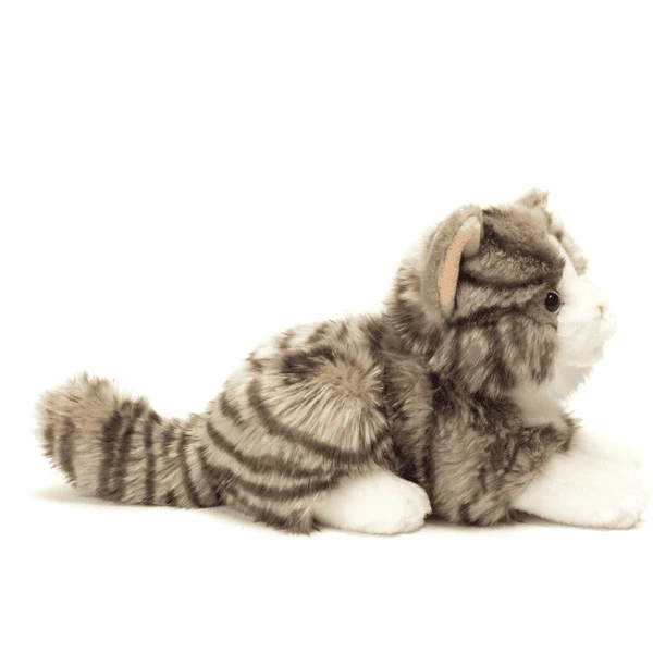 Teddy HERMANN Grijze Kat, 20 Cm. - Afbeelding 3