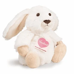 Teddy HERMANN Hart Kind - Konijntje Poppi Wit, 15 Cm