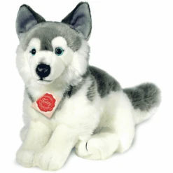Teddy HERMANN Husky Zittend, 29 Cm