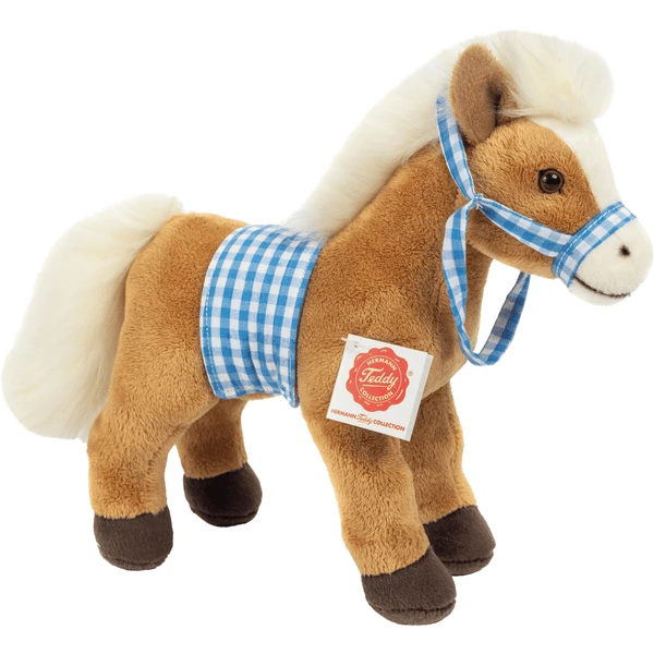Teddy HERMANN ® Paard Staand Met Zadel, 23 Cm - Afbeelding 5