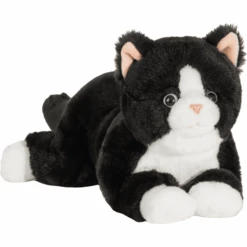 Teddy HERMANN ® Schlenker Kat Zwart 30 Cm