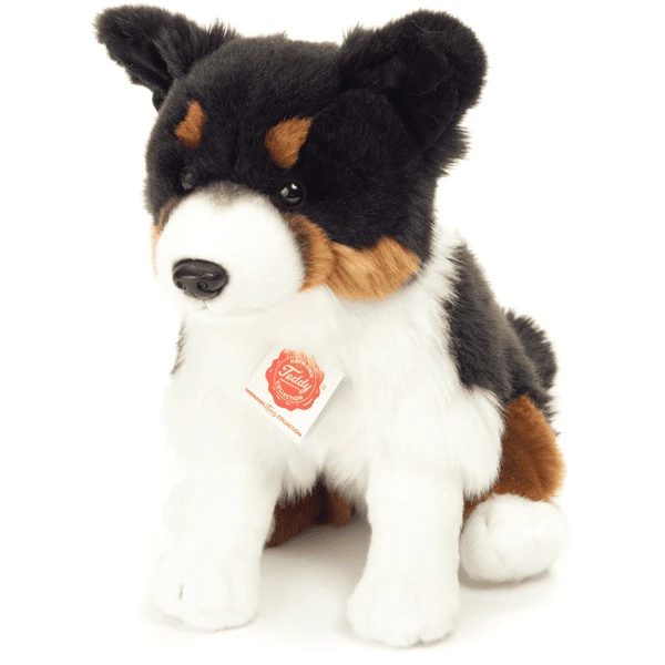 Teddy HERMANN ® Tri- Color Border Collie Zittend 30 Cm - Afbeelding 3