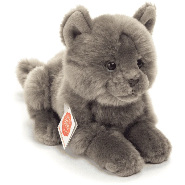 Teddy HERMANN®Britse Korthaar Kat Liggend, 20 Cm - Afbeelding 5